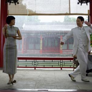 Still of Leon Lai and Ziyi Zhang in Mei Lanfang (2008)