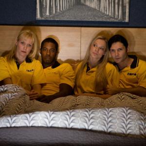 Martina Lotun, Ahmed Best, Sofie Norman and Corey Feldman in Easy to Assemble