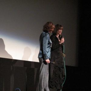 Aero Theater, 2010. Elisa Bonora in Kao Pao Shu dress and Silvia Bizio