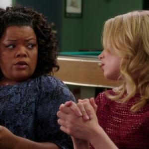 Still of Yvette Nicole Brown and Gillian Jacobs in Community 2009
