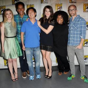 Ken Jeong Yvette Nicole Brown Alison Brie Gillian Jacobs and Danny Pudi at event of Community 2009