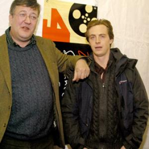 Stephen Fry and Stephen Campbell Moore at event of Bright Young Things 2003