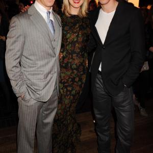 Siobhan Hewlett Benedict Cumberbatch and Tom Hiddleston attend InStyle