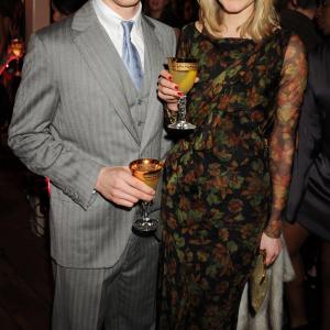 Benedsict cumberbatch and Siobhan Hewlett attend InStyle