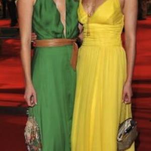 British Actresses Josie Taylor and Siobhan Hewlett attend premiere Tamara Drewe