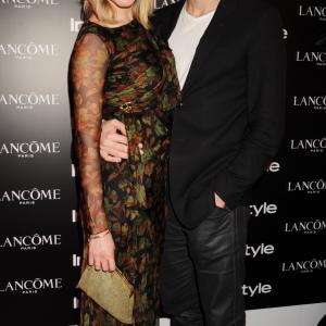 Tom Hiddleston and Siobhan Hewlett attend InStyle