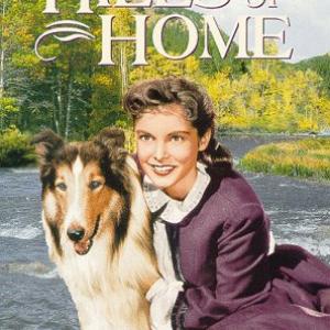 Janet Leigh and Pal in Hills of Home 1948