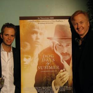 Dog Days of Summer director, Mark Freibuger and Rob Pottorf at the L.A. premier.