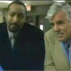 Onika Day with Jesse L Martin and Dennis Farina  Law and Order