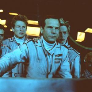 Still of Bill Paxton, Lex Shrapnel, Philip Winchester, Dominic Colenso and Ben Torgersen in Thunderbirds (2004)
