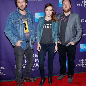 Olivia Wilde, Bryn Mooser and David Darg at event of The Rider and The Storm (2013)