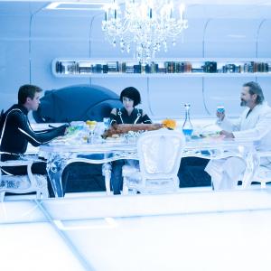 Jeff Bridges, Olivia Wilde and Garrett Hedlund in Tronas: Palikimas (2010)