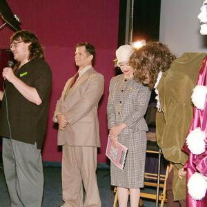 Scott Essman with Mark Arnott Robbie Troy Perry Shields and Cory Sylvester at the October 16 2004 tribute to Lon Chaney