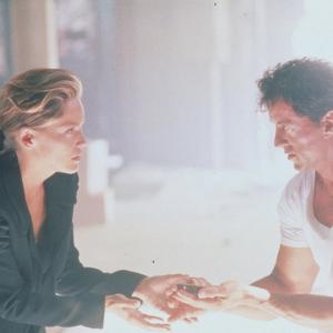 Still of Sylvester Stallone and Sharon Stone in The Specialist (1994)