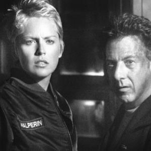 Still of Dustin Hoffman and Sharon Stone in Sphere 1998