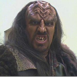 Playing Klingon #1 on the Star Trek: Enterprise episode 