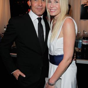 Chelsea Handler and Andr Balazs