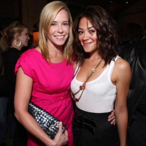Camille Guaty and Chelsea Handler
