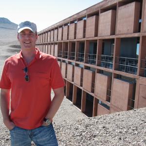 on location in Chile Atacama desert at ESO Paranal