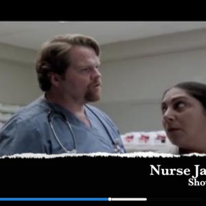 Playing a foul mouth Nurse on Nurse Jackie 2013