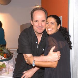 Toni DAntonio and John Pankow at Endeavor Studios NYC for the first workshop reading of the feature film script ALTO by Mikki del Monico Produced by Shake The Tree Productions 2007