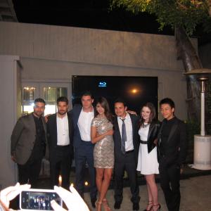 Brandon Soo Hoo with Cast of From Dusk Till Dawn 2014 at Mirax Screening After Party on May 20 2014