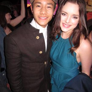 Brandon Soo Hoo with Madison Davenport at From Dusk Till Dawn After Party March 8, 2014