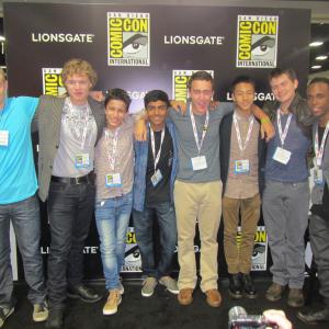 Brandon Soo Hoo and Enders Game Cast at ComicCon 07202013