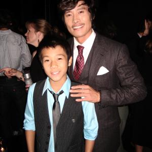Brandon Soo Hoo with ByungHun Lee at the GI Joe Premiere After Party 080609