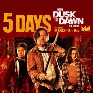 Robert Patrick, Brandon Soo Hoo and Madison Davenport in From Dusk Till Dawn (2014)