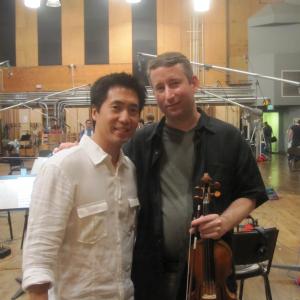 Composer Greg Chun and Mark Robertson  FOX studios