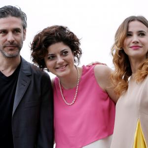Leonardo Sbaraglia, Anahi Berneri, Celeste Cid, Aire Libre film. San Sebastian Film Festival 2014