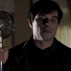 JEMAINE CLEMENT as the character Spook in gothic crime comedy PREDICAMENT.