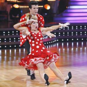 Still of Melissa Joan Hart and Mark Ballas in Dancing with the Stars 2005