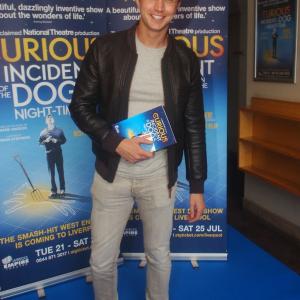 Press Night Curious Incident Of the Dog In The Night-Time