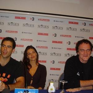 Eli Roth, Barbara Nedeljakova, Quentin Tarantino