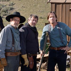Dave Florek Stephen Bridgewater and Kevin Sorbo in Shadow on the Mesa