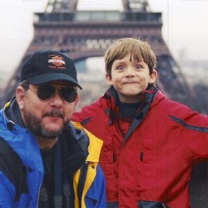 LR Stephen and Beauregard Bridgewater in Paris 2002