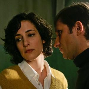 Still of Zana Marjanovic and Goran Kostic in In the Land of Blood and Honey (2011)