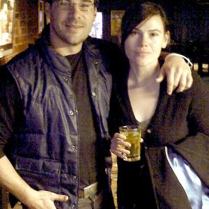 Actors Jerry G. Angelo and Clea DuVall
