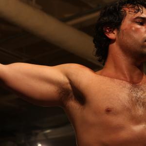 Jerry Angelo as the role of the Champion in the film The Prize set for release in 2010