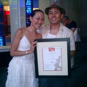 The film Promise awarded Best Story at the MTV WORLD  ACV  AA FILMLAB 72 Hour Shootout It screened at the Asian American International Film Festival in NYC