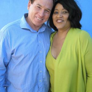 Jackee Harry and Tim Halpin in the Cast of THE SUNSHINE BOYS in Los Angeles