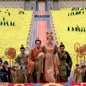 Still of Li Gong Ye Liu Jay Chou and Junjie Qin in Man cheng jin dai huang jin jia 2006