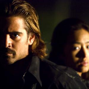 Still of Li Gong and Colin Farrell in Miami Vice 2006