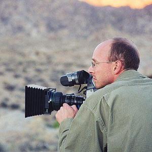 David Sungkar on location Lone Pine CA shooting Kejar Amerika 2004