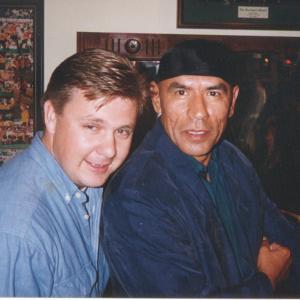 with Wes Studi on 