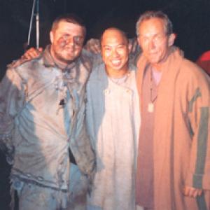 on the set of Escape from Absolom with CheukFai Chan and Lance Henriksen httpwwwimdbcomtitlett0110678combined