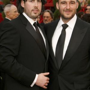 Daniel Dubiecki and Jason Reitman at event of The 80th Annual Academy Awards 2008