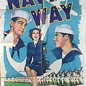 William Henry Robert Lowery and Jean Parker in The Navy Way 1944